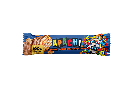 Батончик «Apachi» с солёной карамелью и арахисом, 40 г