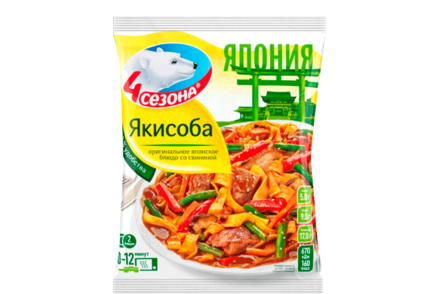Якисоба «4 сезона» Японское блюдо, 600 г