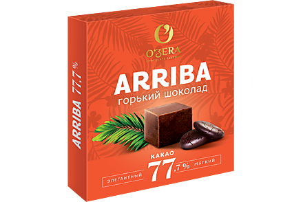 Шоколад «O'Zera» Arriba горький, 90 г