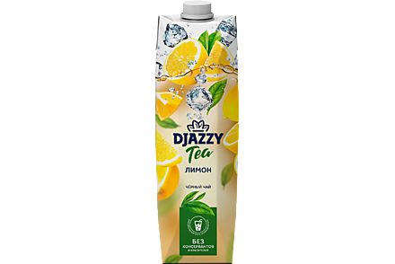 Холодный чай «Djazzy» с лимоном, 1 л