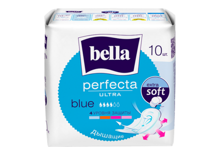 Прокладки «Bella» Perfecta Blue, 10 шт.