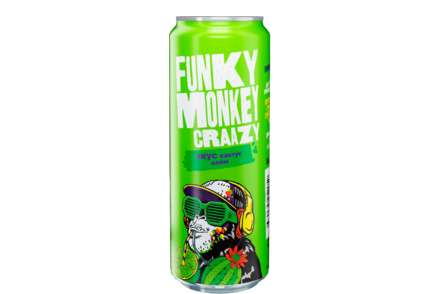 Напиток безалкогольный «Funky Monkey» Кактус лайм, 450 мл