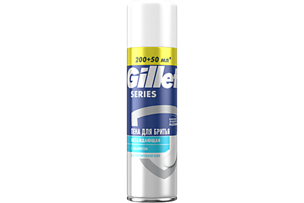 Пена для бритья «Gillette» Sensitive Cool с ментолом, 250 мл