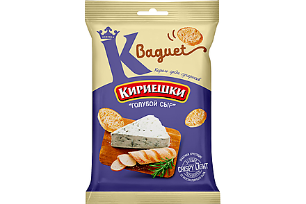 «Кириешки Baguet», сухарики со вкусом голубого сыра, 50 г