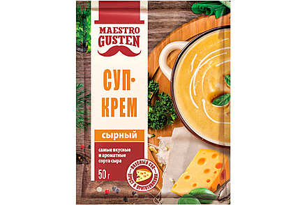 «Maestro Gusten», суп-крем сырный быстрого приготовления, 50 г
