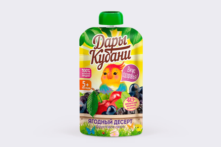 «Дары Кубани», пюре фруктовое, 90 г
