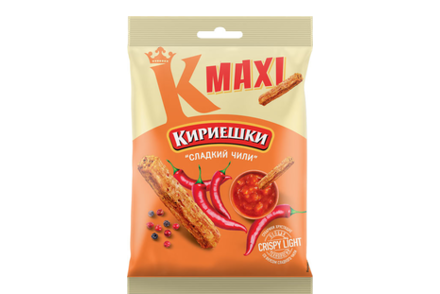 «Кириешки Maxi», сухарики со вкусом сладкого чили, 60 г
