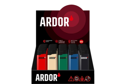 Многоразования зажигалка ARDOR А-2  (пьезо)