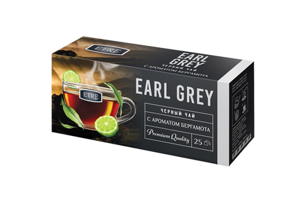 «ETRE», чай Earl Grey черный, бергамот, 25 пакетиков, 50 г