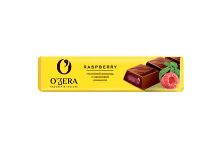«O'Zera», шоколадный батончик Raspberry, 50 г