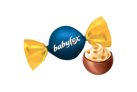 «BabyFox», конфеты шоколадные Galaxy sphere с соленой карамелью (упаковка 0,5 кг)