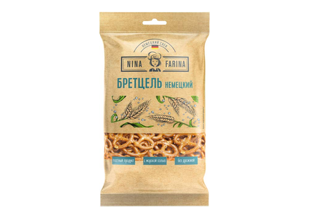 «Nina Farina», крендельки «Бретцель немецкий», 90 г