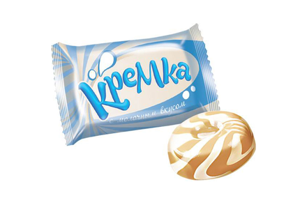 Карамель «Кремка» с молочным вкусом (упаковка 1 кг)