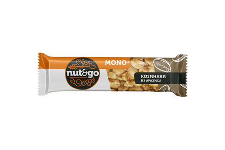 «Nut&Go», козинак арахисовый, 32 г