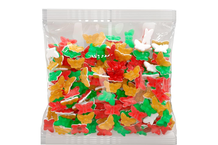 «KrutFrut», мармелад жевательный в форме милых  бабочек (упаковка 0,5 кг)