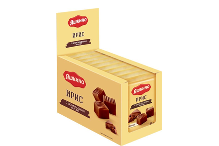 «Яшкино», ирис с шоколадным вкусом, 140 г