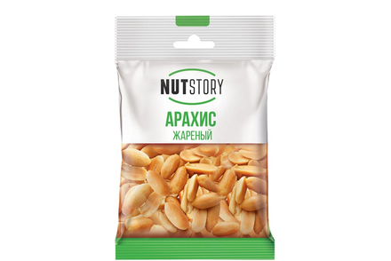 «NutStory», арахис жареный, 43 г