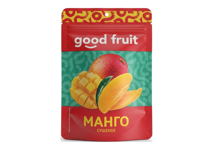 «GOOD FRUIT», манго сушеное, 100 г