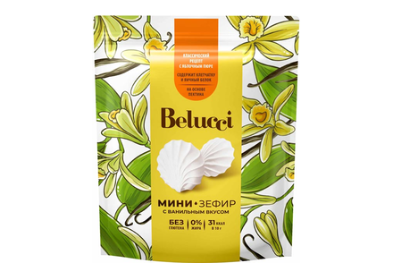 «Belucci», зефир ванильный, 80 г