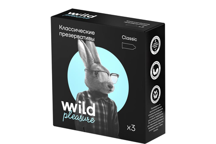 Презервативы латексные Classic, 3 шт «Wild Pleasure», 13,4 г Презервативы латексные Classic, 3 шт «Wild Pleasure», 13,4 г