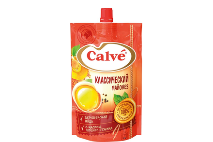 «Calve», майонез «Классический» 50%, 200 г