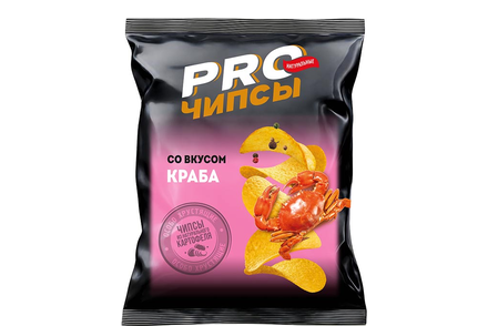 «PRO-Чипсы», чипсы со вкусом краба, 150 г