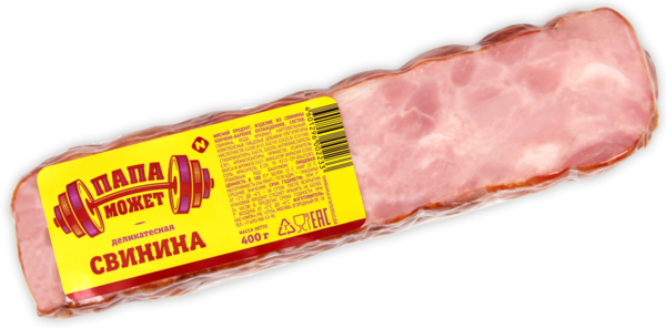 Свинина «Папа может!» Деликатесная, 400 г – купить по приятной цене с ...