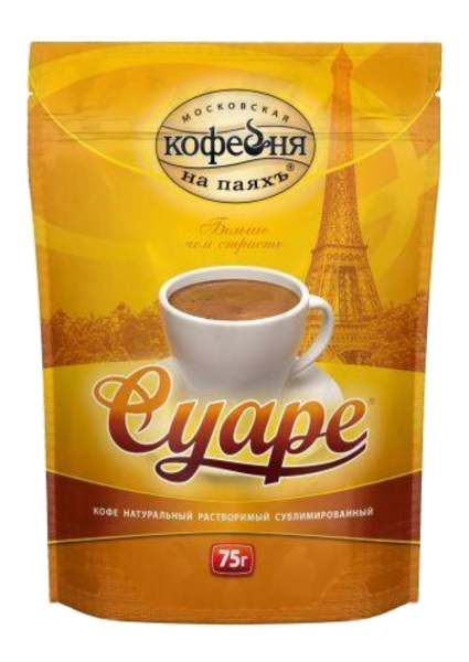 Кофе растворимый сублимированный «МКП» Суаре, 75 г – купить по приятной ...