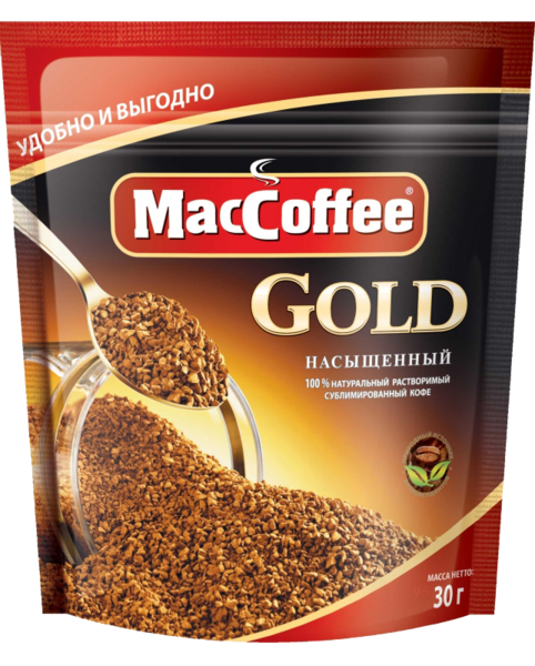 Кофе «MacCoffee» Голд, 30 г – купить по приятной цене с бесплатной ...