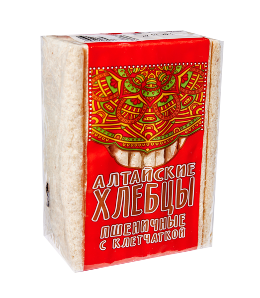 Хлебцы «Алтайские» пшеничные с клетчаткой, 75 г – купить по приятной ...