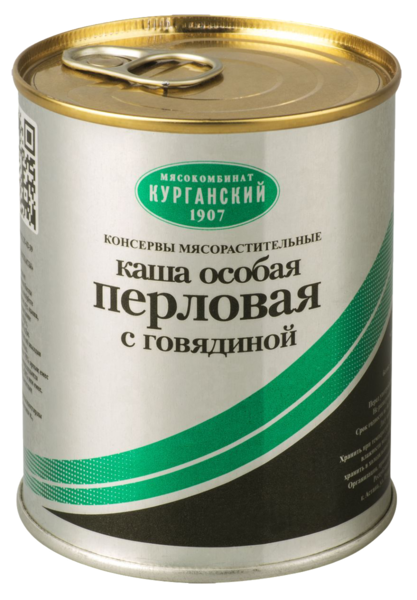 Каша особая «Стандарт» перловая с говядиной, 340 г – купить по приятной ...