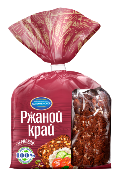 Хлеб «Ржаной край» зерновой «Коломенский» в нарезке, 300 г – купить по ...