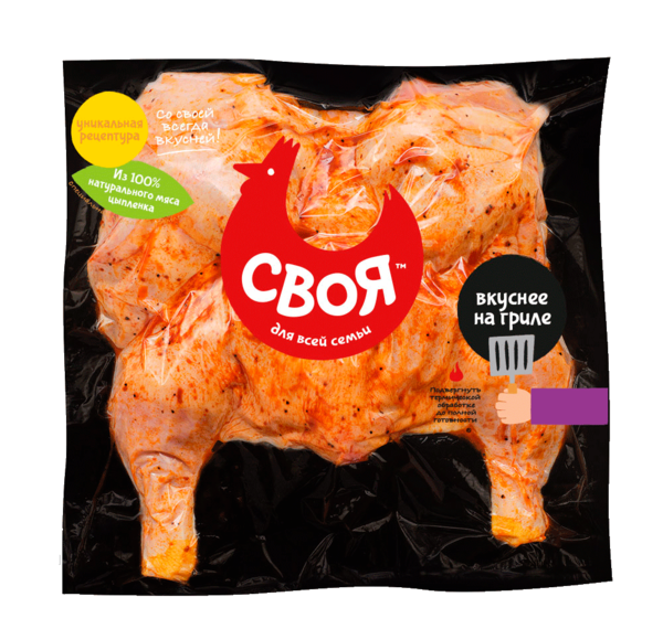 Цыпленок табака «Своя», 1,5 - 2,5кг – купить по приятной цене с ...