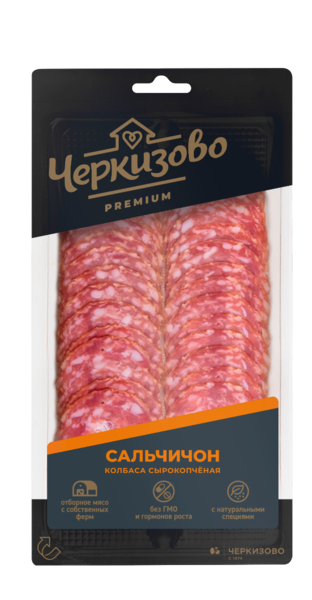 Колбаса сырокопченая «Черкизово Премиум» Сальчичон, 100 г – купить по ...