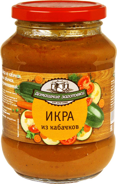 Икра кабачковая «Домашние заготовки», 480 г - купить по цене ...