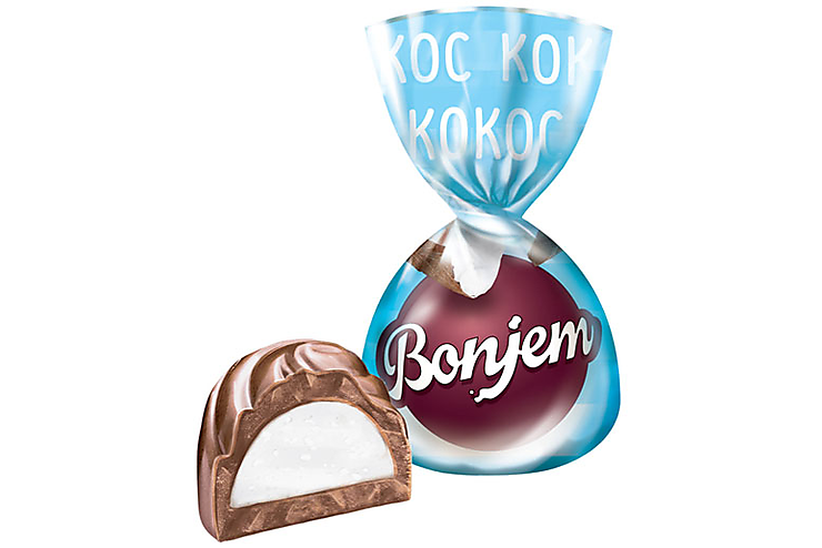 «Bonjem», конфета «Кокос» (упаковка 1 кг)