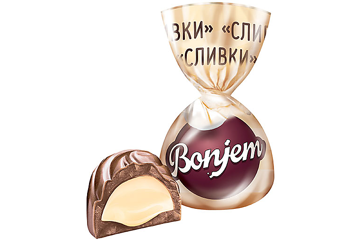 «Bonjem», конфета «Сливки» (упаковка 1 кг)