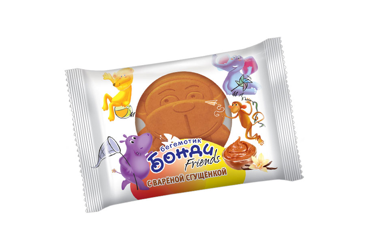 Бисквит с варёной сгущёнкой, 32 г