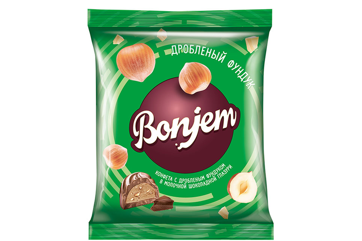 «Bonjem», конфета «Дробленый фундук», 180 г «Bonjem», конфета «Дробленый фундук», 180 г