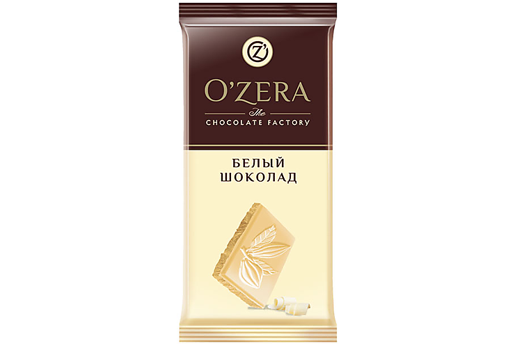 «O'Zera», шоколад белый, 90 г