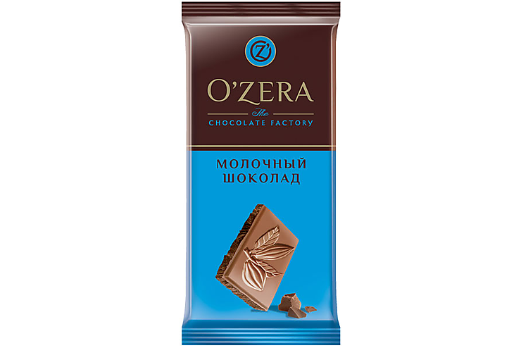 «O'Zera», шоколад молочный, 90 г