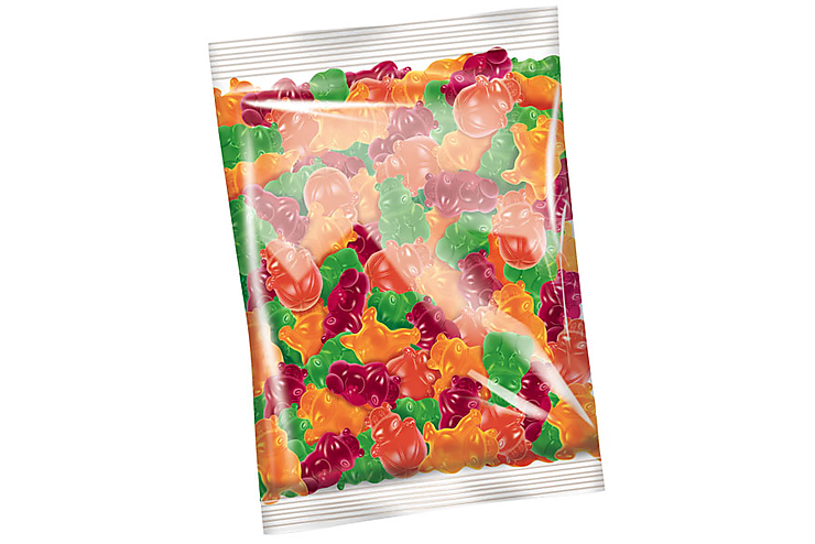 «Бегемотик Бонди», мармелад жевательный с соком ягод и фруктов (упаковка 1 кг)