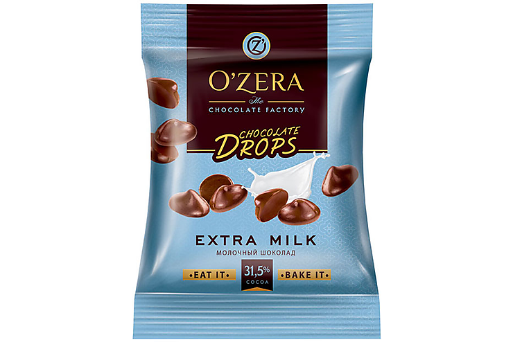 «O'Zera», шоколад  Milk drops, 70 г