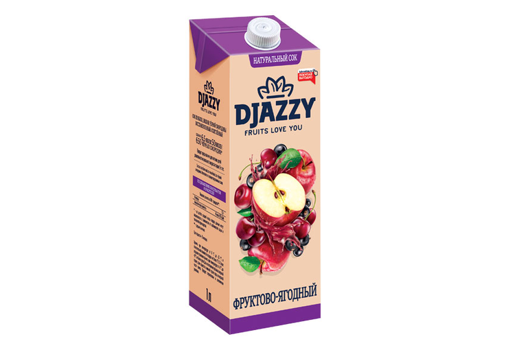 «Djazzy», сок фруктово-ягодный «Djazzy», сок фруктово-ягодный