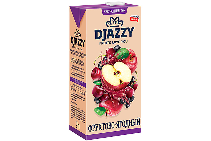 «Djazzy», сок фруктово-ягодный