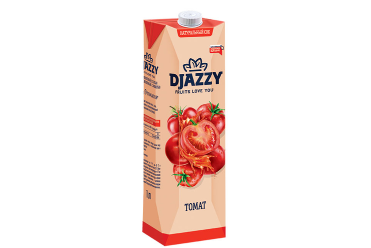 «Djazzy», сок  томатный, с мякотью