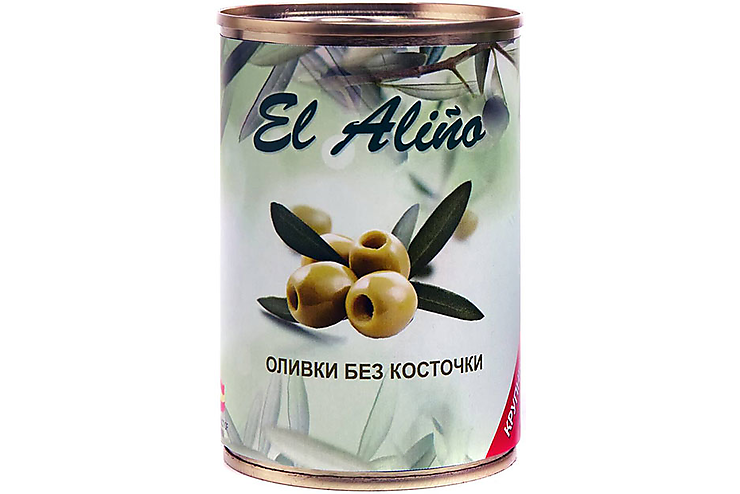 «EL alino», оливки крупные без косточки, 270 г