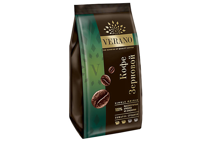 «Verano», кофе в зёрнах, 250 г