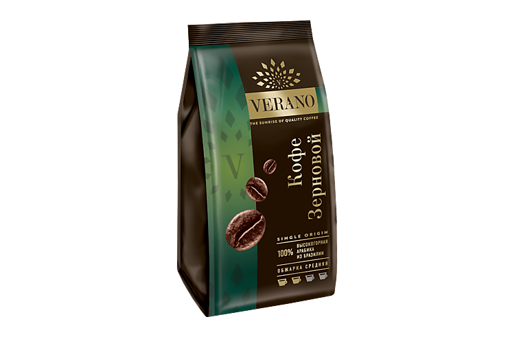 Кофе «Verano» в зернах, 250 г