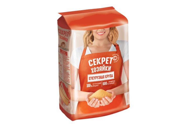 Крупа «Секрет хозяйки» кукурузная, 600 г Крупа «Секрет хозяйки» кукурузная, 600 г